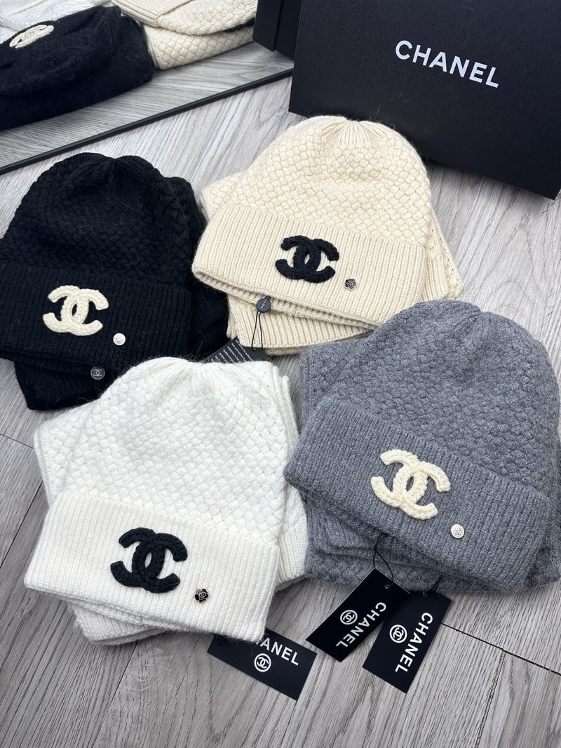 Chanel Caps Scarfs